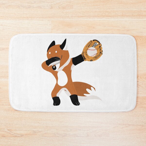 Item preview, Dabbing fox with baseball glove and baseball designed and sold by CBShirtStar.