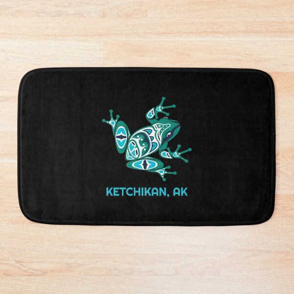 Item preview, Ketchikan, Alaska Frog Pacific NW Native American Indian designed and sold by Better Me.