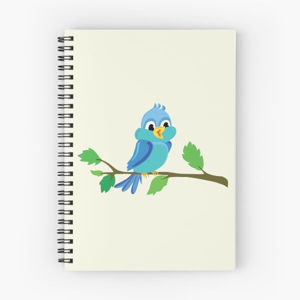 Item preview, Bird Branch Cute Vector Blue designed and sold by Sagal Theophil  Marak.
