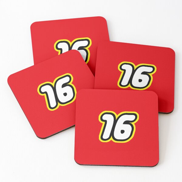 Item preview, Number 16 - retro kids bricks for birthday designed and sold by Urosek.
