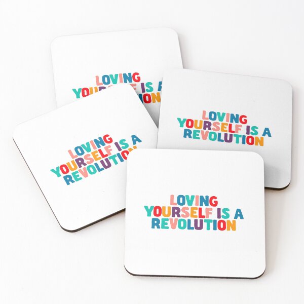 Item preview, Loving Yourself Is A Revolution Body Positivity Quote Inspiration designed and sold by Jenny Robson.