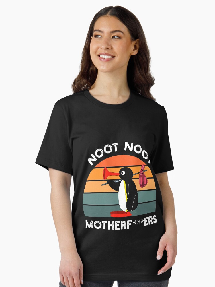 Imagen 2 de 7, Camiseta esencial con la obra Noot Noot Pingu Shirt Noot Meme Gift, Pingu Noot Noot Motherf, diseñada y vendida por dimitrilaura.