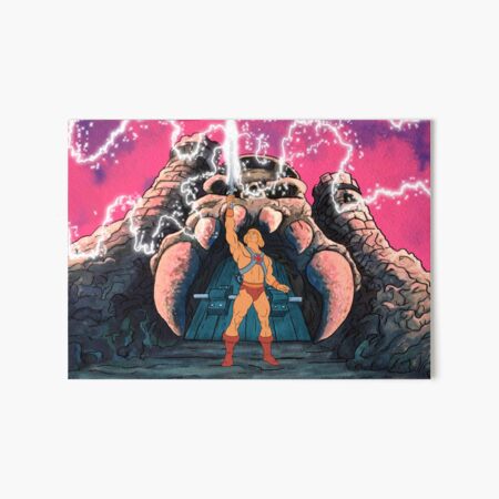 He-man Transform Tribute Art Board Print