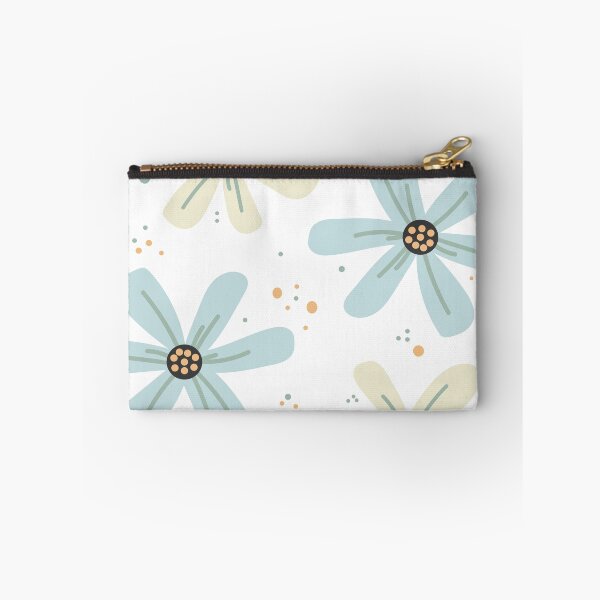 Item preview, dotty duck egg daisy floral design designed and sold by DebbieT68.