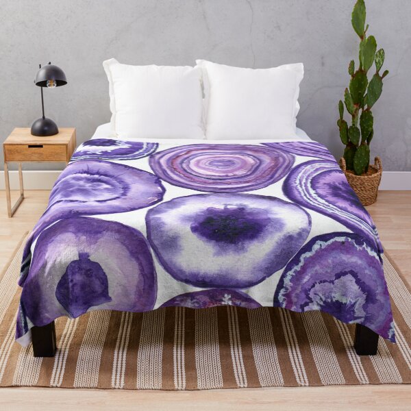 Item preview, Purple agate pattern designed and sold by Katerina Mitkova Kirilova.