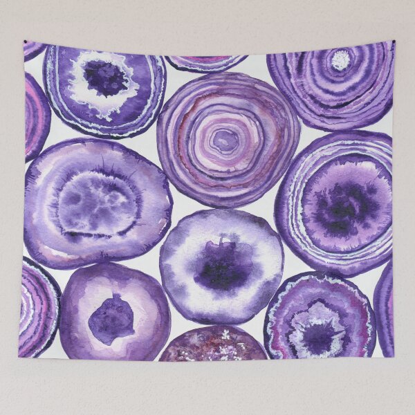 Item preview, Purple agate pattern designed and sold by Katerina Mitkova Kirilova.
