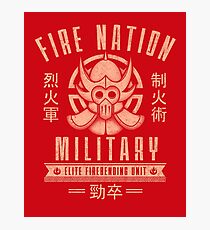 Avatar Fire Nation Photographic Print