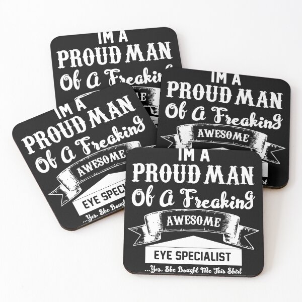 Item preview, Proud Man Of An Eye Specialist - White designed and sold by saechla.