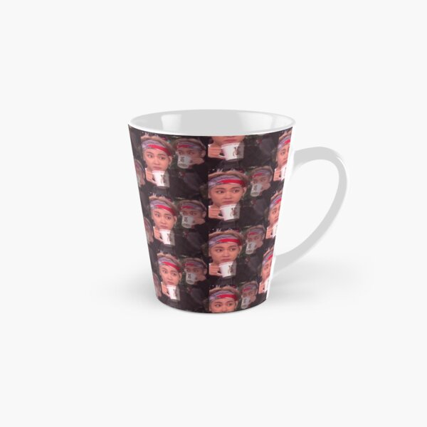 Taehyung sipping tea meme Tall Mug