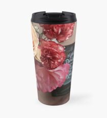 Flower Book Travel Mug