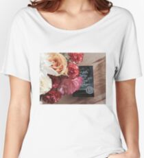 Flower Book Women's Relaxed Fit T-Shirt