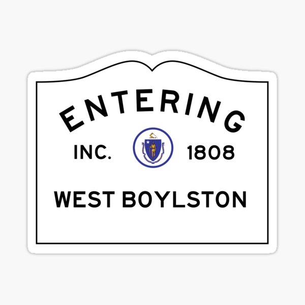 "Entering West Boylston Massachusetts Commonwealth of Massachusetts
