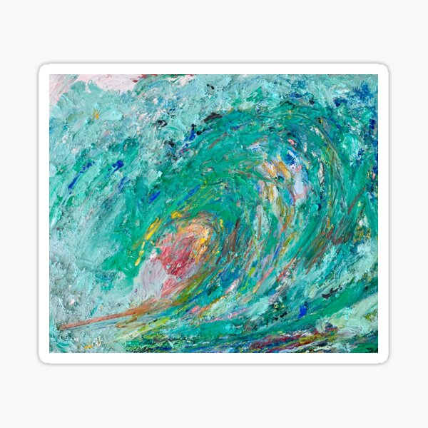 "Breathing Tube" | Original Artwork by Nicholas Brendon Sticker