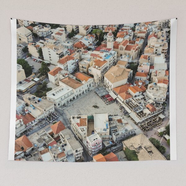 Item preview, Zakynthos, Zante, Greece St. Markos Square designed and sold by DRONY.