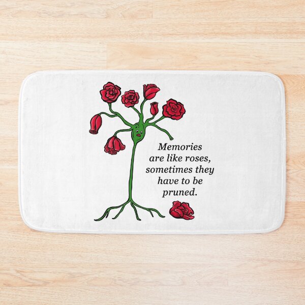 Item preview, Memories Are Like Roses - Psychology designed and sold by BundaBear.
