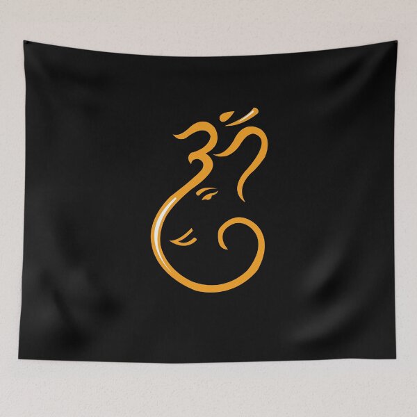 Item preview, Elegant Om Ganesha designed and sold by eufouria.