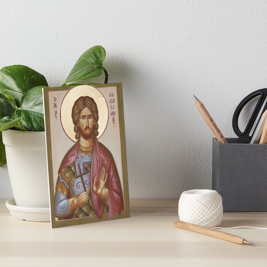 St Sebastian Art Board Print