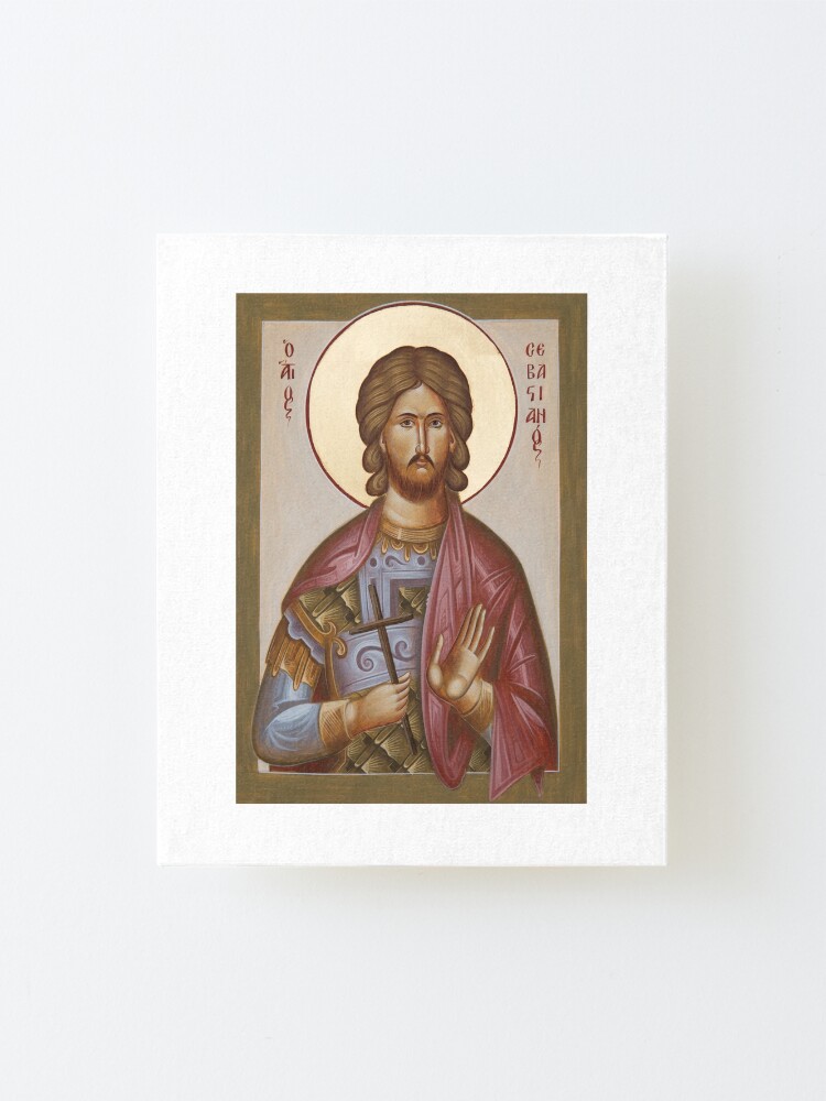 Alternate view of St Sebastian Mounted Print