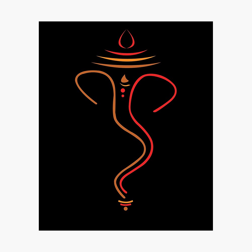 Simple And Elegant Lord Ganesh