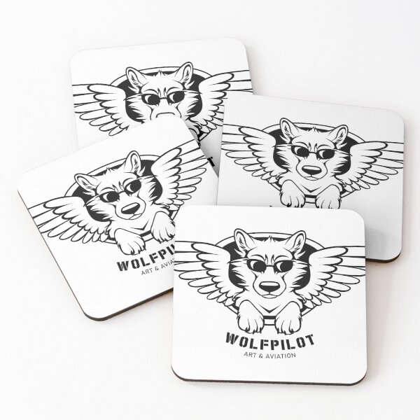 Item preview, Wolfpilot (black) designed and sold by The Art of TaniDaReal.