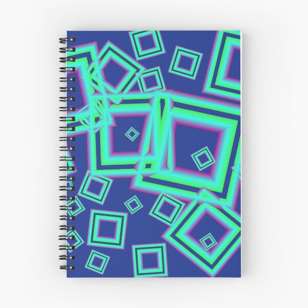 Item preview, Retro Neon Squares designed and sold by MarionsArt.