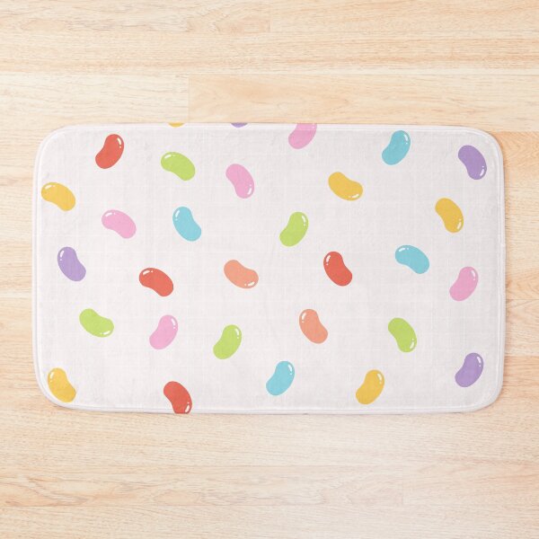 Item preview, Cute Colorful jellybeans on pink background designed and sold by kapotka.