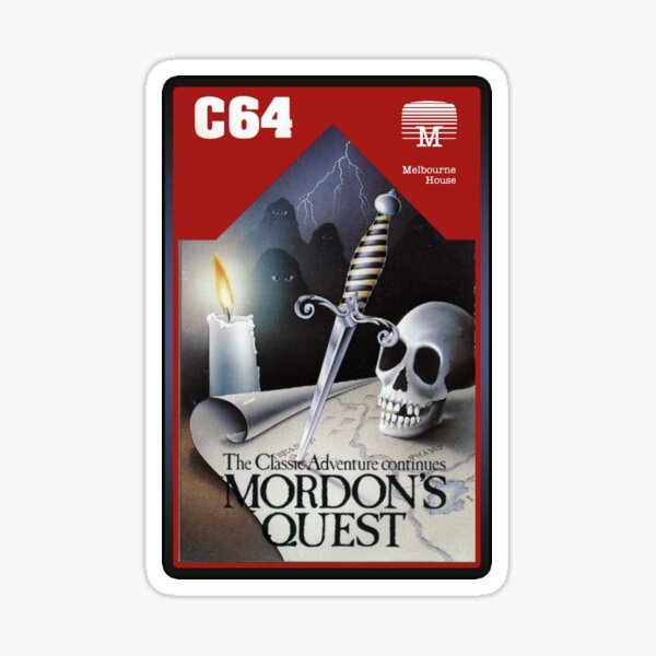Item preview, Mordon's Quest - C64 designed and sold by RetroTrader.