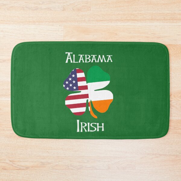 Item preview, Alabama Irish American Shamrock Design designed and sold by comhra.