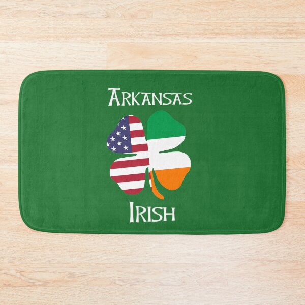 Item preview, Arkansas Irish American Shamrock Design designed and sold by comhra.