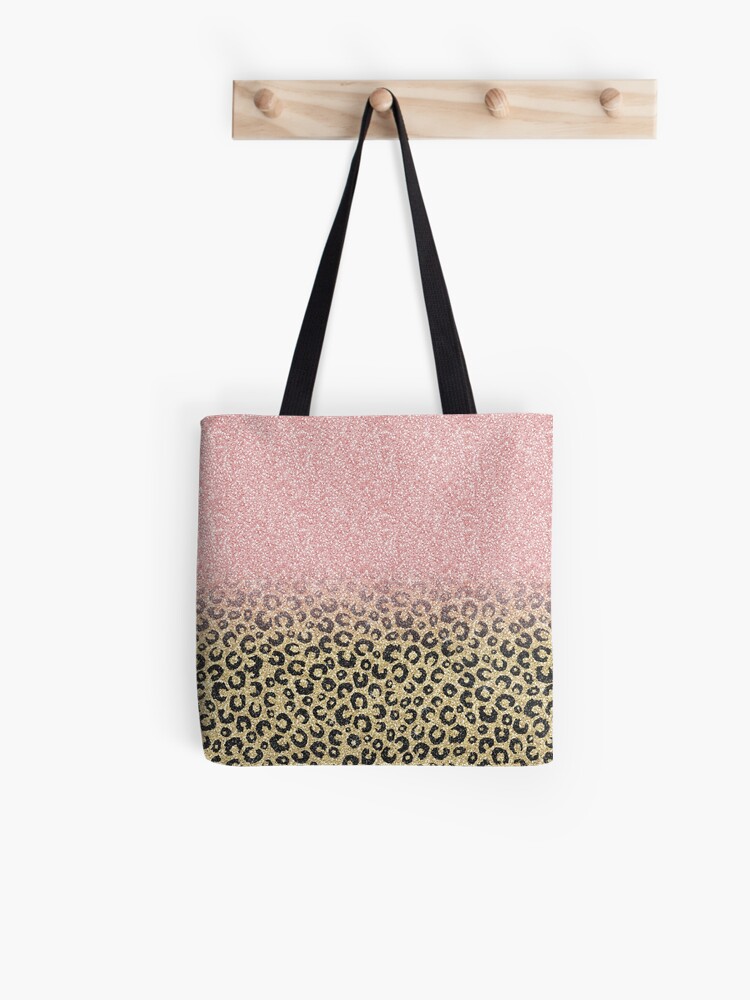 black leopard print bag