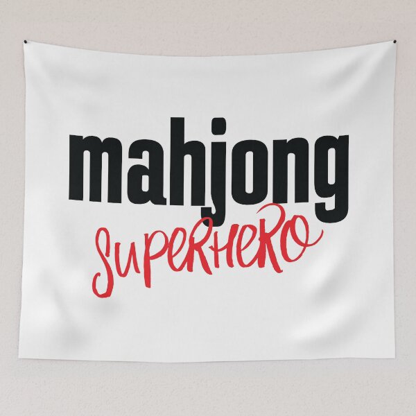 Item preview, Mahjong Superhero designed and sold by ProjectX23.