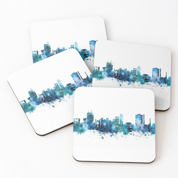 Item preview, Ann Arbor Michigan Skyline designed and sold by ArtPrints.