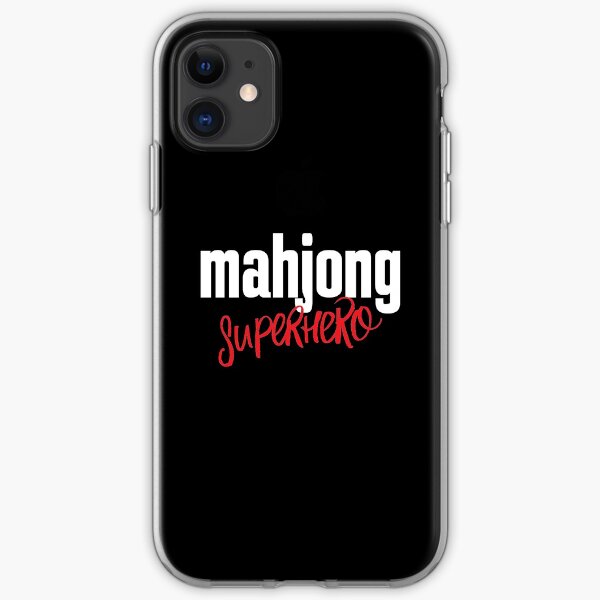 Mahjong Superhero iPhone Soft Case