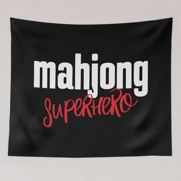 Item preview, Mahjong Superhero designed and sold by ProjectX23.