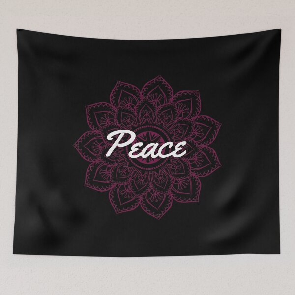 Item preview, Peace Mandala designed and sold by ALLTHETEEZ.