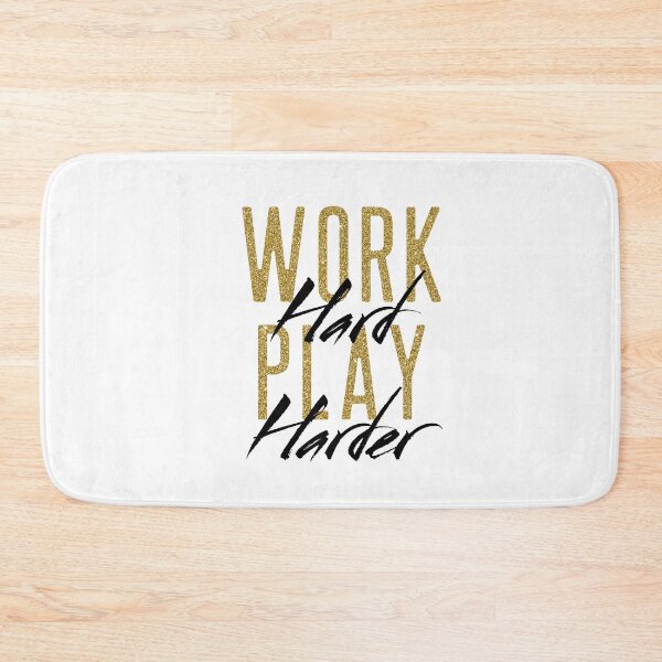 Item preview, Work hard play harder designed and sold by fifthlightning.