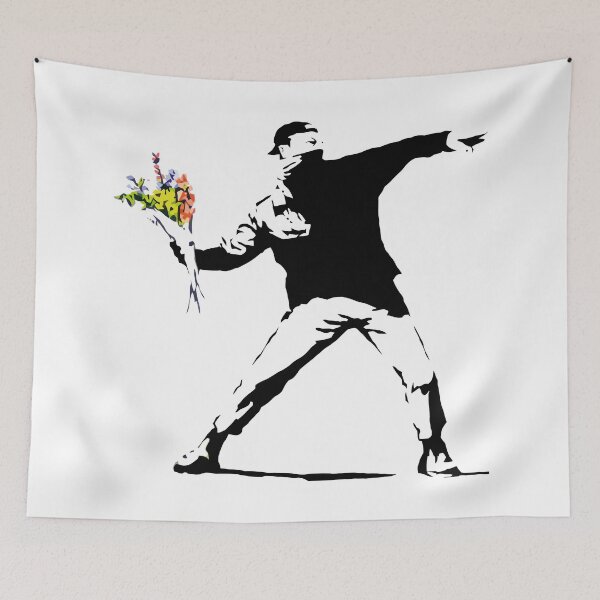 Item preview, man holding flowers designed and sold by trakatra.