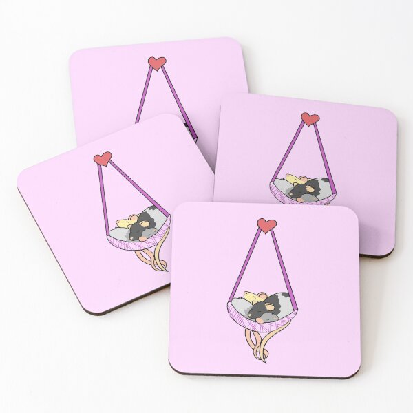 Item preview, Rattie Hammocs - Pink designed and sold by tearsforlu.