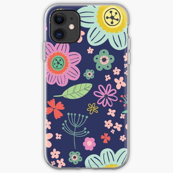flower pattern iPhone Soft Case