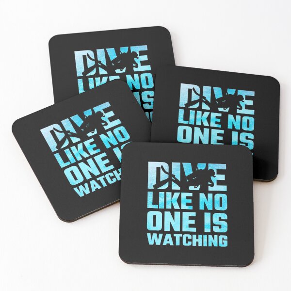 Item preview, Dive like no one is watching diver gift designed and sold by stoneyy.