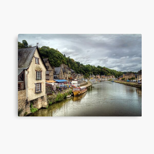 Item preview, Dinan Port, Brittany, France designed and sold by Ann Garrett.