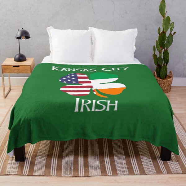 Item preview, Kansas City Irish American Shamrock Design designed and sold by comhra.