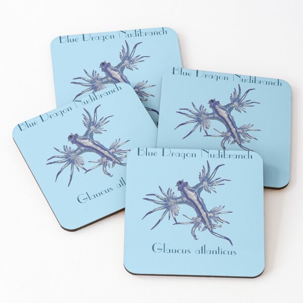 Item preview, The Blue Dragon Nudibranch by Chrissy Wild  designed and sold by ChrissyWild.