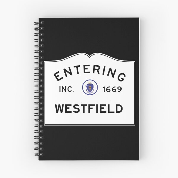 Item preview, Entering Westfield Massachusetts - Commonwealth of Massachusetts Road Sign  designed and sold by NewNomads.