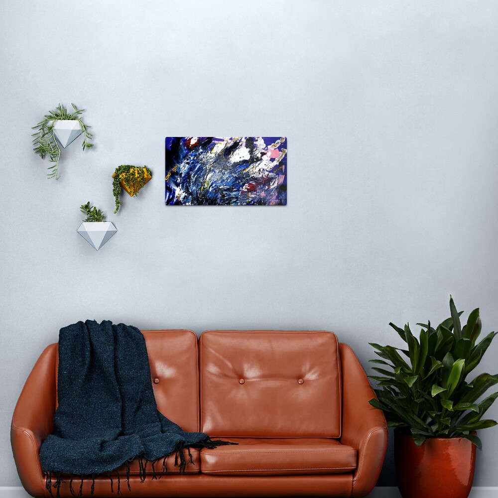 "Tempest": Acrylic on Canvas Metal Print