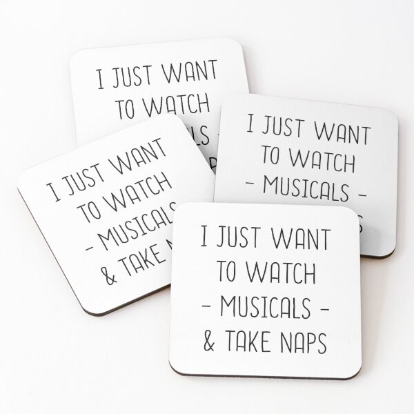 Item preview, I Just Want To Watch Musicals & Take Naps designed and sold by T-shirt For You.