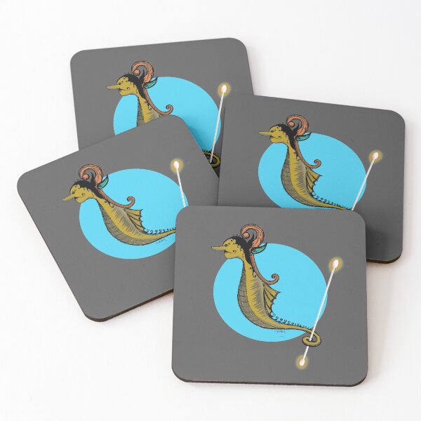 Item preview, Seahorse Earbud wayang designed and sold by irawan-au.