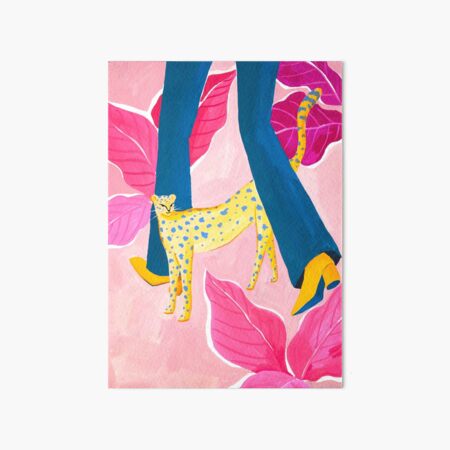 Come along with Me Art Board Print