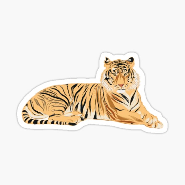 Tigre - Minimalist Sticker