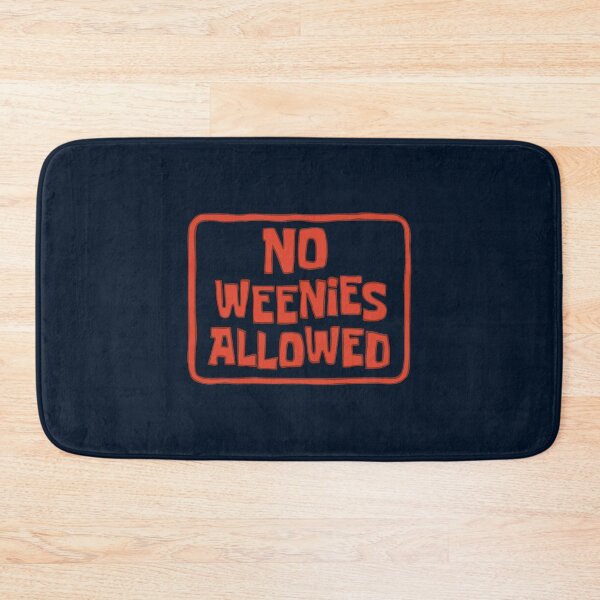 Item preview, No Weenies Allowed Spongebob designed and sold by samuilolix.